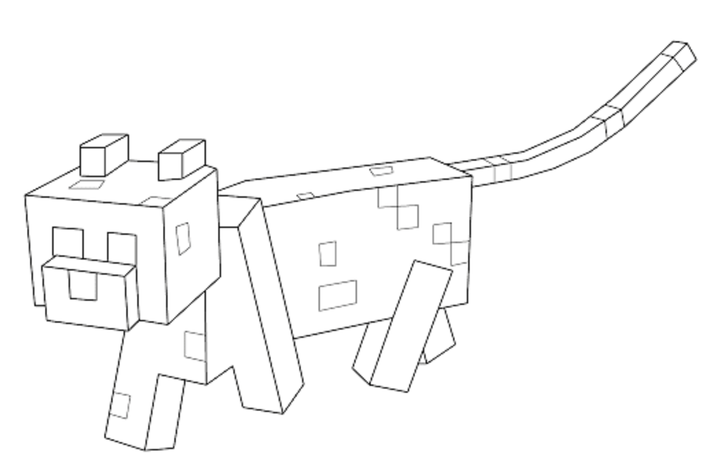 Lego Minecraft kolorowanki
